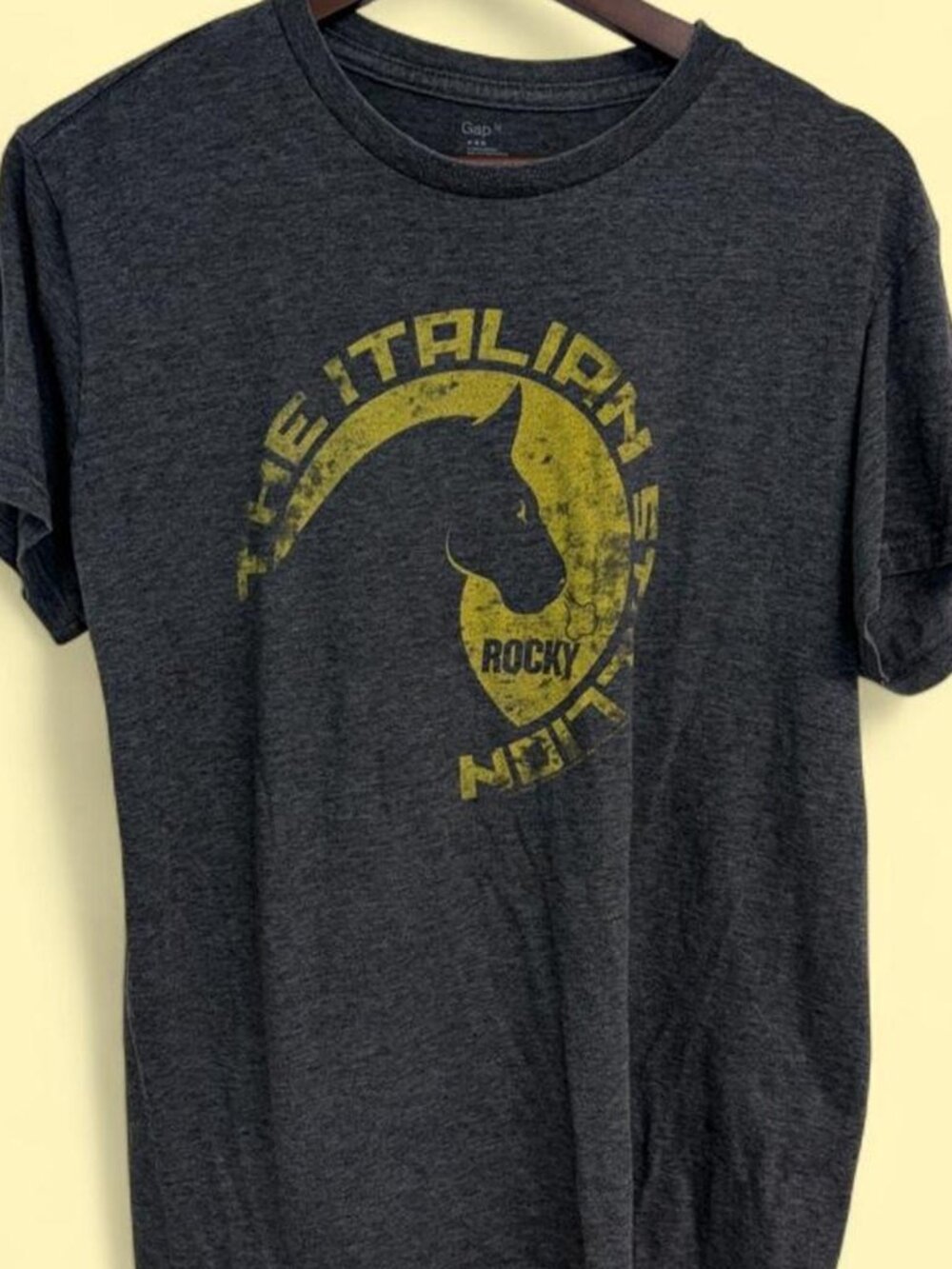 Gap Rocky Balboa The Italian Stallion Cotton & Polyester T-Shirt Men’s